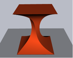 3D pipes sample: Table