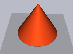 3D Pipes sample: Cone